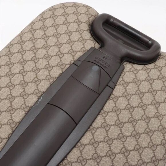 Gucci Tom Ford Canvas Y2K GG Leather Carry On Compliant Suitcase - Picture 9 of 13